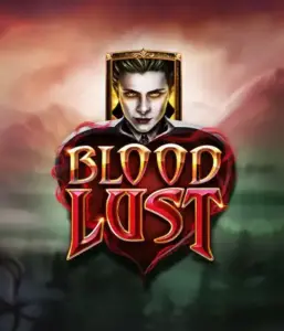 The captivating game interface of Blood Lust, showcasing elegant vampire icons against a mysterious nocturnal landscape. Highlighted in this image is the slot's gothic aesthetic, complemented with its distinctive features, attractive for those fascinated by the allure of the undead.